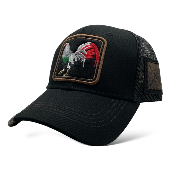 Mexico Rooster Gallo Snapback Baseball Cap, Curved Brim - Picture 3 of 8